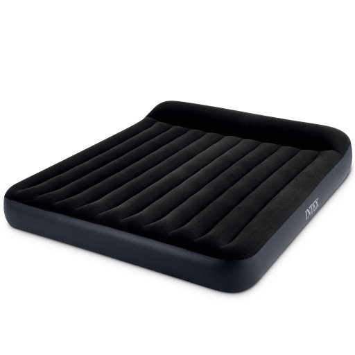 ВЕЛУРОВЫЙ МАТРАС INDUSTRY 203x183 + НАСОС INTEX 64144