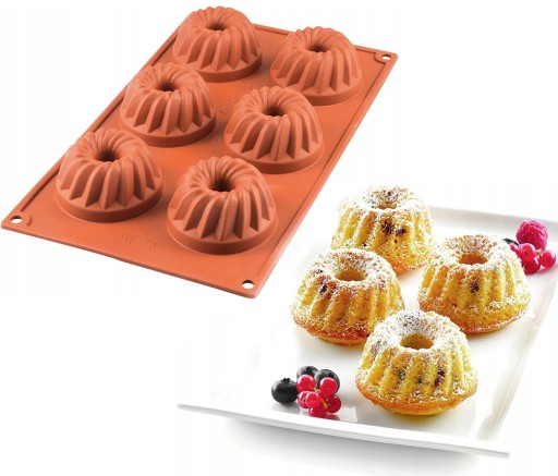 СИЛИКОНОВАЯ форма BABA HEART для BABKA Форма BABKA BABY HEART БОЛЬШАЯ