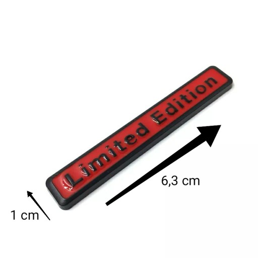 Наклейка с надписью эмблема Limited Edition 3D тюнинг