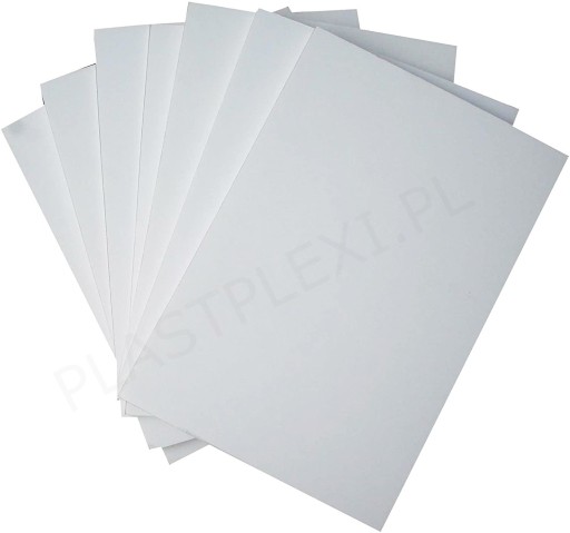 PCV SPIENIONE PCV reklamy 3mm biała 50x100