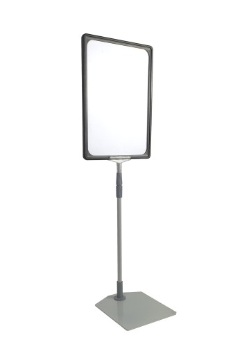 Stojak reklamowy teleskopowy 60cm z ramką A4 SC