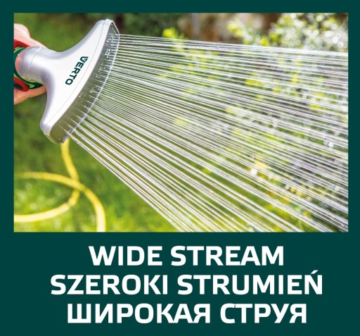 VERTO ZRASZACZ PISTOLETOWY SZEROKI OGRODOWY 15G708