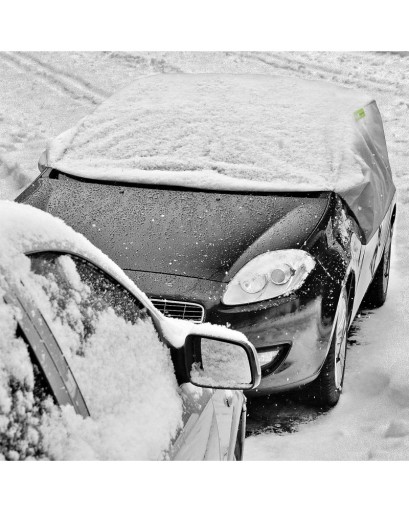 Pokrowiec na szyby i dach Kegel-Błażusiak Winter Optimio 255-275 cm szary