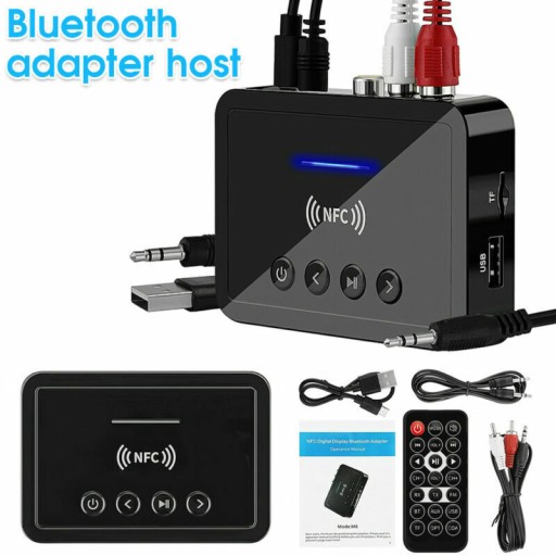 M6 Bluetooth-адаптер Bluetooth 5.0 NFC FM USB-передатчик Приемник