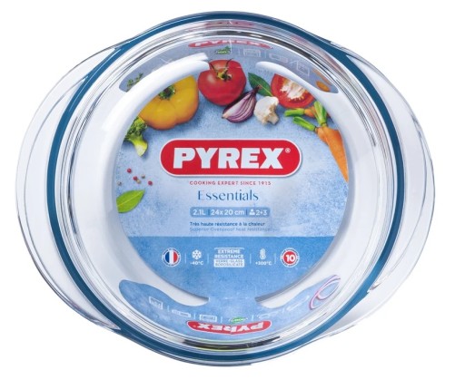 КРУГЛОЕ БЛЮДО ИЗ ПИРЕКСА 2,1 Л