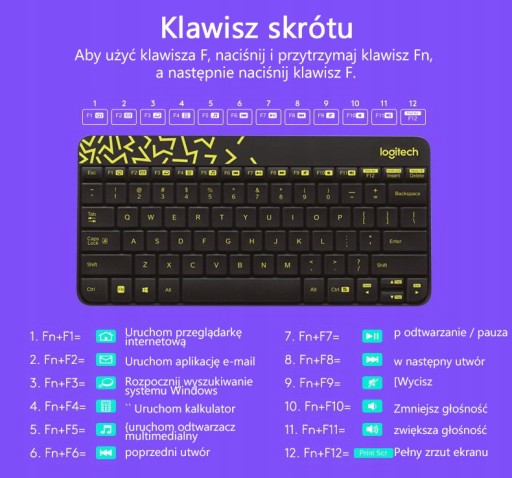 Беспроводная клавиатура и мышь Logitech MK240 Nano
