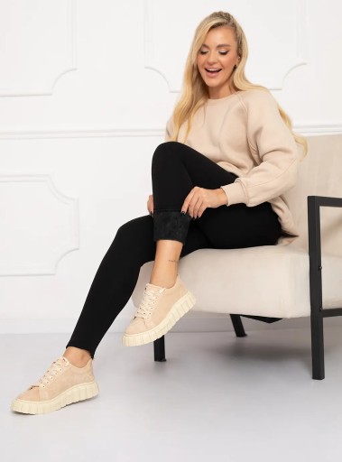 ЛЕГИНГИ ЖЕНСКИЕ БАМБУКОВЫЕ С МЕХОВЫМ УТЕПЛИТЕЛЕМ, XL/XXL