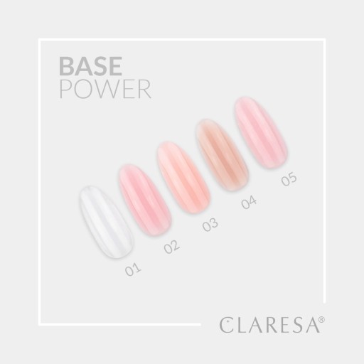CLARESA BASE POWER БЕСКИСЛОТНАЯ ГИБРИДНАЯ БАЗА 04 5 мл