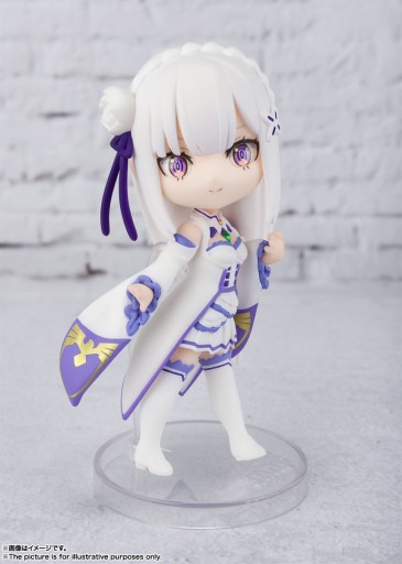 Мини-фигурка Bandai Anime Re Zero Emilia Figuarts