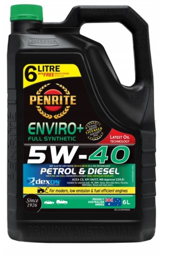OLEJ PENRITE ENVIRO+ 5W40 6L