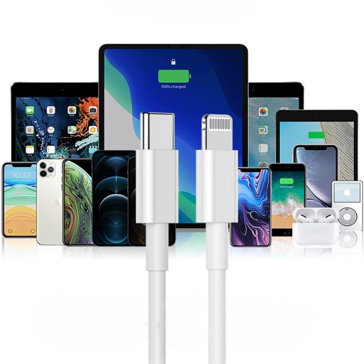 Оригинальный кабель Apple для MacBook USB-C — USB-C 2м белый