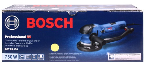 ЭКСЦЕНТРИЧЕСКАЯ ШЛИФОВАЛЬНАЯ МАШИНА 750W GET 75-150 BOSCH