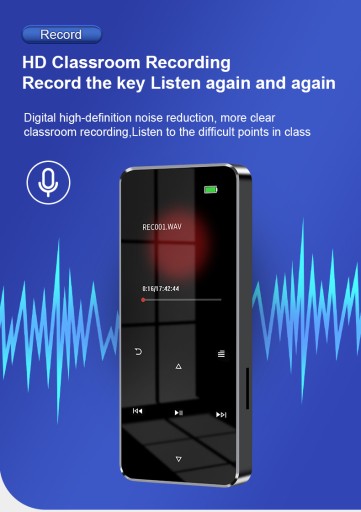 Музыкальный плеер MP3 MP4 Bluetooth 5.0 64G