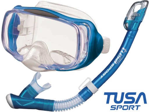 TUSA Diving KIT маска IMPREX 3D трубка DRY DRY VALVE UC3325 FB