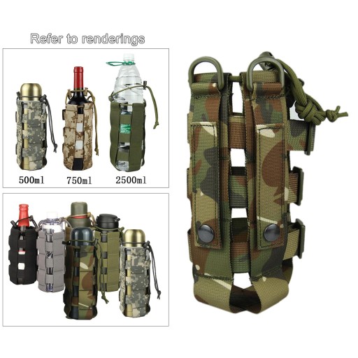 Taktyczne etui na butelkę wody Molle akcesori