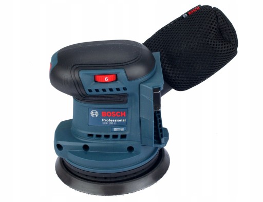 Аккумуляторная эксцентриковая шлифовальная машинка Bosch Professional GEX 185-LI 18V 125