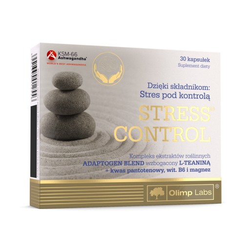 OLIMP STRESS CONTROL 30 капсул ДЛЯ УСПОКОЕНИЯ СТРЕССА