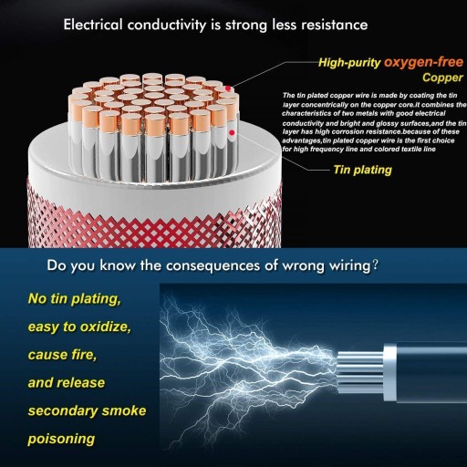 Силиконовый кабель 18AWG, гибкий электрический провод, 5 м