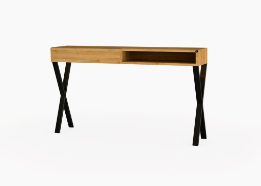 KONSOLA 100 cm DREWNO LITE DĄB OLCHA SKD-283