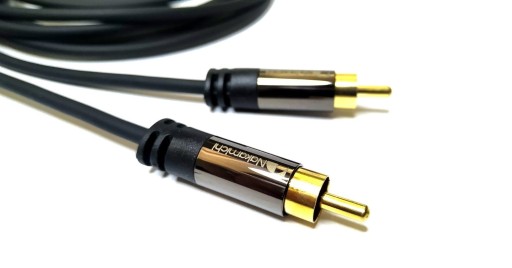 Кабель NAKAMICHI 1RCA-2RCA для сабвуфера, тип Y, 5м