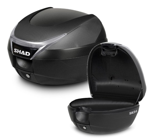 SHAD SH34 Чехол для мотоцикла из карбона, 34 л.