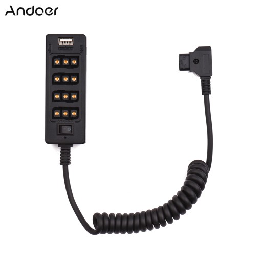Разъем Andoer D-Tap типа B D-tap Male на 8 портов