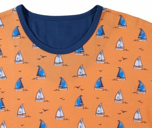 Sesto Senso Pajama Cotton Sailboat 2556/08, XL