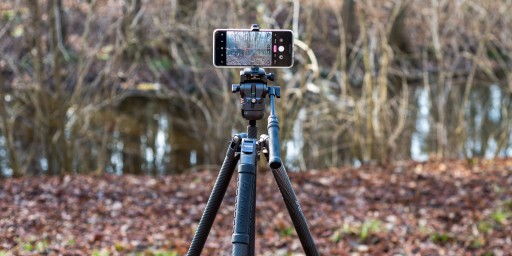 Штатив с функцией монопода - Fotopro X-Airfly Max Video - оранжевый