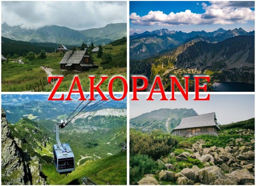 Magnes na lodówkę pamiątka z Zakopanego magnesy Zakopane regionalne Z5