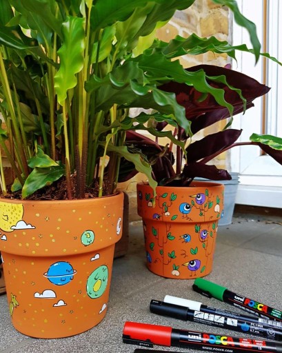 Маркеры для плакатов Posca PC-5M, набор из 8 шт.