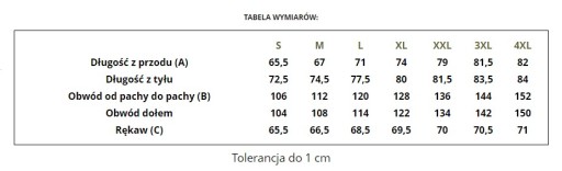 KOMPLET MYŚLIWSKI DO LASU DO PRACY 4 PRODUKTY 3XL