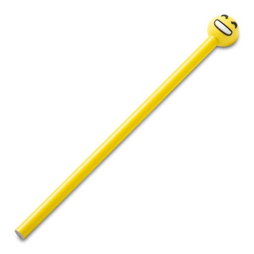 КАРАНДАШ С Улыбающимся Эмодзи СМЕШНО ДЛЯ РАБОТЫ ШКОЛА MIL YELLOW