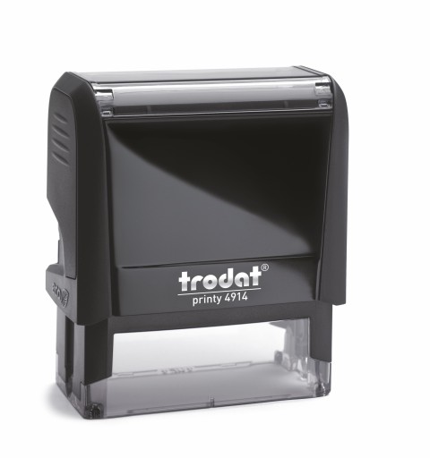TRODAT PRINTY STAMP 4914 ЧЕРНЫЙ+ЛАСТИК ДИЗАЙН