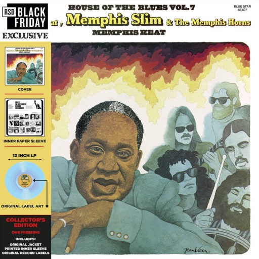 CANNED HEAT & MEMPHIS SLIM Memphis Heat (бирюзовый)