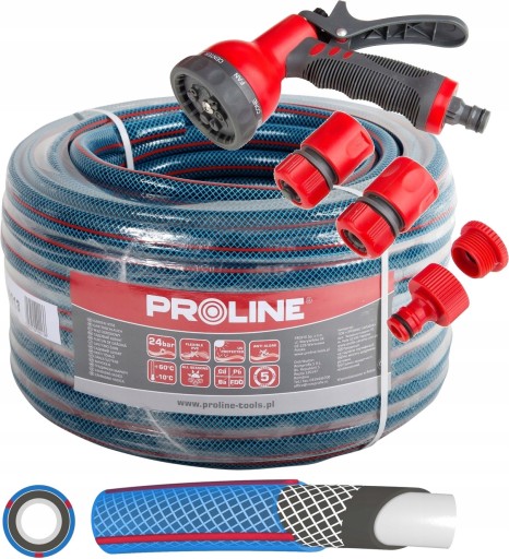 САДОВЫЙ ШЛАНГ PROLINE 3/4'' 30 м + ПИСТОЛЕТ PROLINE