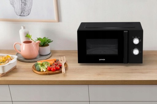 Микроволновая печь Gorenje MO17E1BH ЧЕРНАЯ 17л 360° разморозка AquaClean