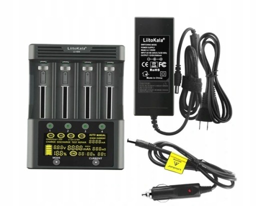 Зарядное устройство Lii-600 18650,26650,14500,АА