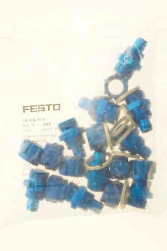ZŁĄCZKA SKRĘCANA PROSTA FESTO CK-3/8-PK-9 GZ3/8-10