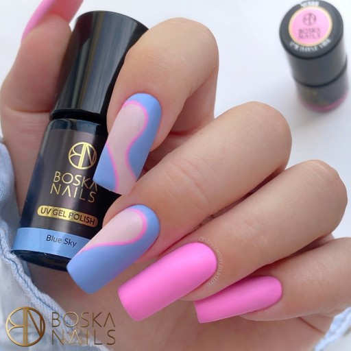 Набор для ногтей: 10 гибридных лаков BOSKA NAILS + аксессуары в подарок.