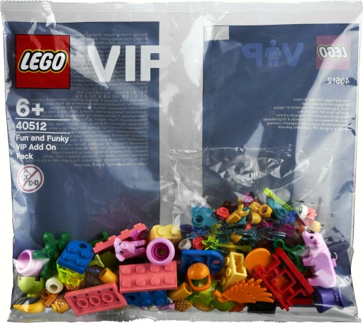 LEGO 40512 VIP-набор «Веселье и стиль», 148 предметов.