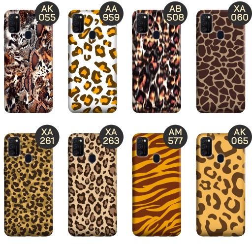ETUI DO SAMSUNG GALAXY M21 WZORY CĘTKI ŁATKI OBUDOWA POKROWIEC CASE