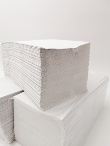 Ręcznik papierowy zz papier zz składany biały