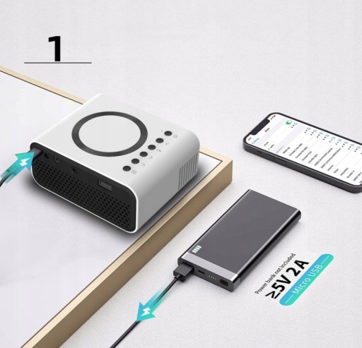 USB LED HD ПОЛНЫЙ МИНИ ПОРТАТИВНЫЙ ПРОЕКТОР