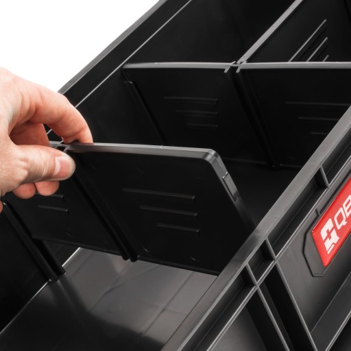 SKRZYNIA NARZĘDZIOWA MODUŁOWA 14,3L Qbrick System TWO BOX 100 FLEX PRZEGROD