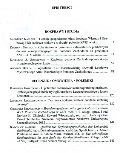 Западно-Поморское обозрение 2013/2