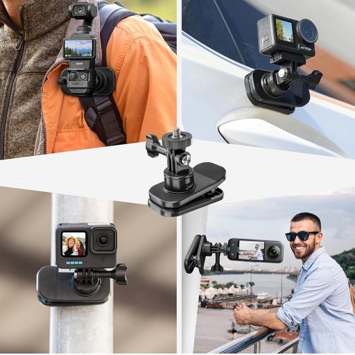 Крепежный держатель рюкзака для одежды для GoPro HERO DJI Osmo Insta360