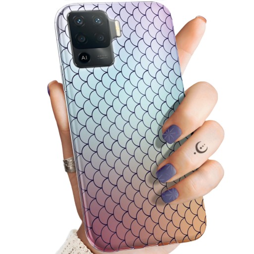 ЧЕХОЛ ДЛЯ OPPO RENO 5 LITE ОМБРЕ С ГРАДИЕНТНЫМИ УЗОРАМИ ЦВЕТА ЧЕХОЛ