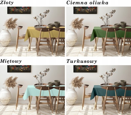 OBRUS PLAMOODPORNY - 4 SEASONS - KOLORY 140X210 CM