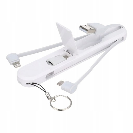 КАБЕЛЬ ДЛЯ ЗАРЯДКИ 3 В 1 АДАПТЕР-КОНЦЕНТРАТОР USB USB-C MICRO-USB LIGHTNING LDNIO