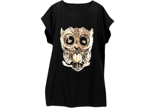 Kobieca dłuższa bluzka z bawełny Plus Size 4XL 48